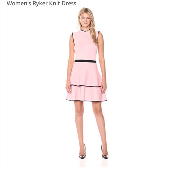 Ryker Knit Pink Dress Parker NY - Picture 4 of 5